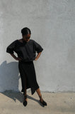 Drop Stitch Wrap Skirt