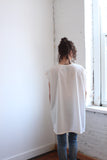 Squared off Hybrid Tee