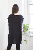 Black Hybrid Tee