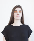 Black Hybrid Tee